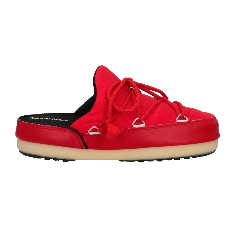 NEW Moon Boot red mules